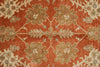Load image into Gallery viewer, 8 x 9.9 Antique Coral Quality Wool Handmade Rug #5079