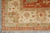 Load image into Gallery viewer, 8 x 9.9 Antique Coral Quality Wool Handmade Rug #5079