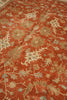 Load image into Gallery viewer, 8 x 9.9 Antique Coral Quality Wool Handmade Rug #5079