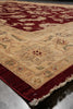 Load image into Gallery viewer, 8.8 x 13.4 Fine Quality Handmade Zigler Chobi Rug Natural Organic Wool Warm Burgundy #PIX-9912