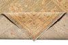 Load image into Gallery viewer, 4 x 17.8  Washed out Green Gold Wide Handmade Runner #PIX-15387