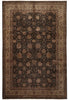 Load image into Gallery viewer, 10 x 14.4 New Handmade India Rug Black 20169