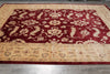 Load image into Gallery viewer, 8.8 x 13.4 Fine Quality Handmade Zigler Chobi Rug Natural Organic Wool Warm Burgundy #PIX-9912