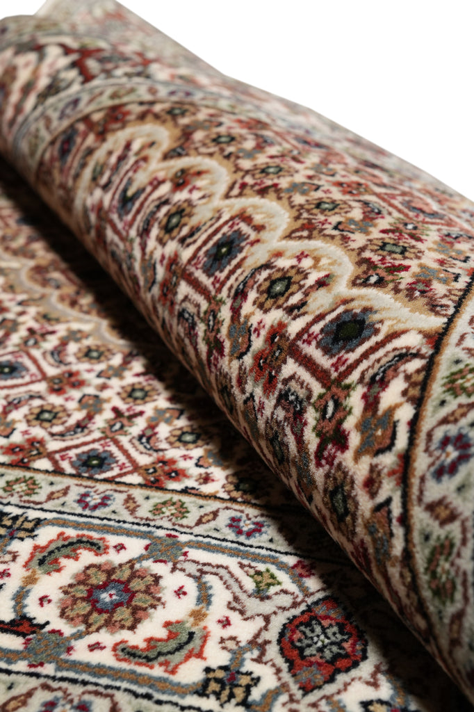 2.9 x 10' Feet Mahi Tabriz Wool and Silk Runner #PIX-8549