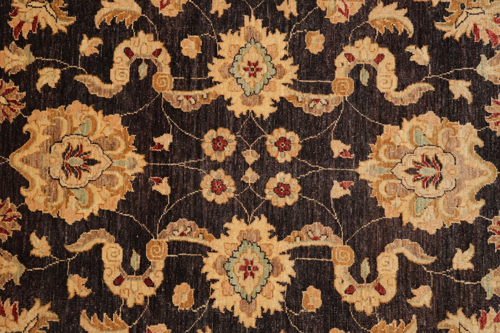 6 x 17.5 Gallery Size Wide Runner Chobi Zigler Rug Brown #PIX-9968