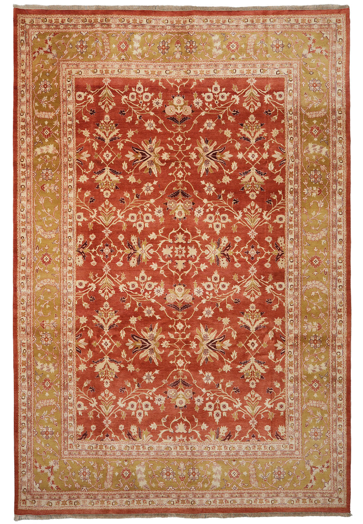 10 x 14.6 Traditional Fine Quality Jaipur Rug Coral 74915