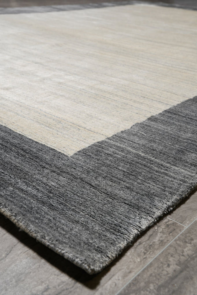 6.3 x 9.6 New Handmade Wool Modern Rug Solid Plain Color #F-4534