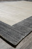 Load image into Gallery viewer, 6.3 x 9.6 New Handmade Wool Modern Rug Solid Plain Color #F-4534