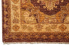 Load image into Gallery viewer, 4 x 11.3 Natural Hand-knotted Ghazni Wool Runner Brown #PIX-11728