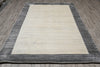 Load image into Gallery viewer, 6.3 x 9.6 New Handmade Wool Modern Rug Solid Plain Color #F-4534