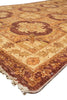 Load image into Gallery viewer, 4 x 11.3 Natural Hand-knotted Ghazni Wool Runner Brown #PIX-11728
