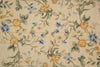 Load image into Gallery viewer, 6 x 9 Beige Needlepoint Floral Beautiful Rug 4004