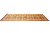 Load image into Gallery viewer, 4 x 11.3 Natural Hand-knotted Ghazni Wool Runner Brown #PIX-11728