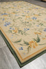 Load image into Gallery viewer, 6 x 9 Beige Needlepoint Floral Beautiful Rug 4004