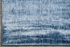 Load image into Gallery viewer, 8 x 10.4 Light Blue  Solid Plain Color Modern Handmade Rug Bamboo Silk #F-4535