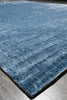Load image into Gallery viewer, 8 x 10.4 Light Blue  Solid Plain Color Modern Handmade Rug Bamboo Silk #F-4535