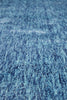 Load image into Gallery viewer, 8 x 10.4 Light Blue  Solid Plain Color Modern Handmade Rug Bamboo Silk #F-4535