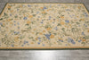 Load image into Gallery viewer, 6 x 9 Beige Needlepoint Floral Beautiful Rug 4004