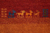 Load image into Gallery viewer, 9 x 12 Quality Handmade Wool Modern Gabbeh Rug #F-4536
