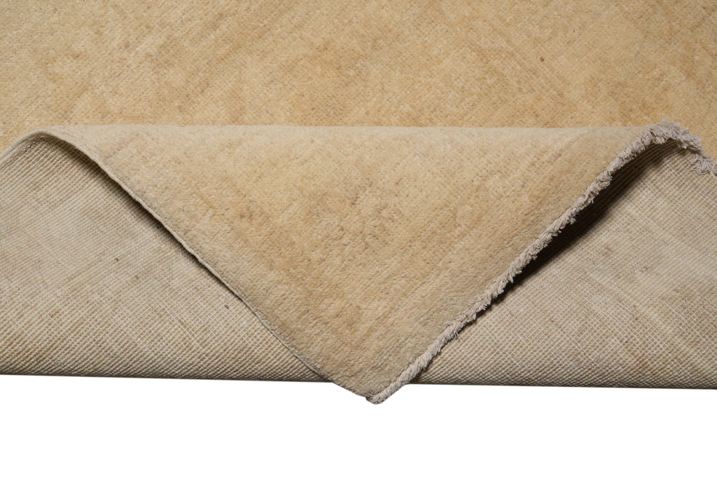 2.9 x 10' Feet  Faded Washed Colors Natural Wool Handmade Runner #PIX-25245