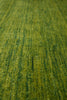Load image into Gallery viewer, 9 x 12 Green Plain Solid Color Handmade Contemporary Gabbeh Rug #F-4537
