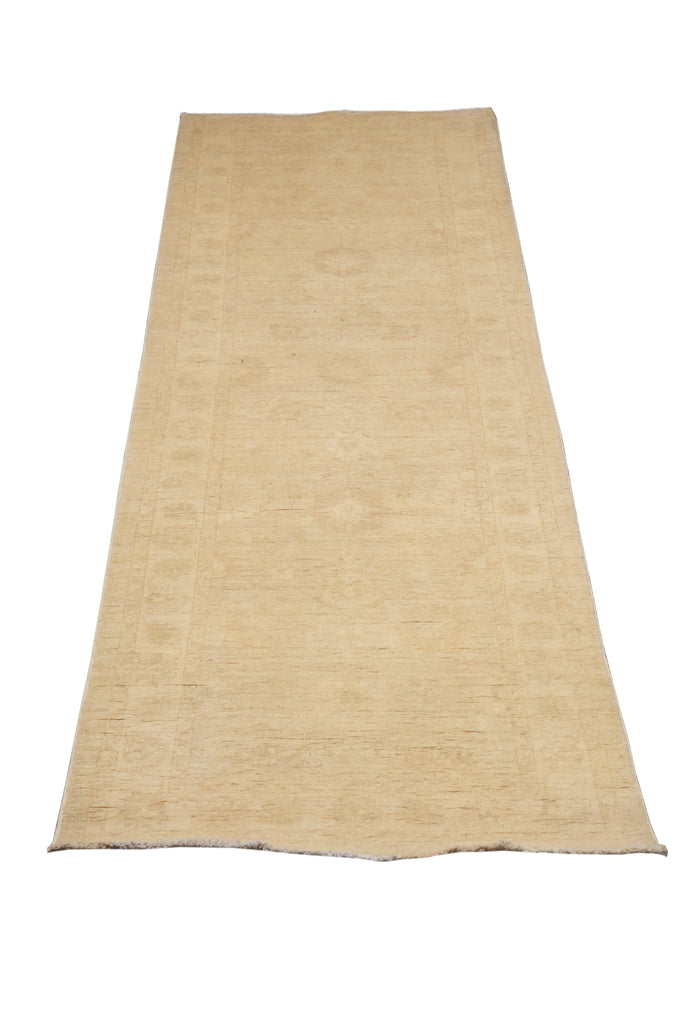 2.9 x 10' Feet  Faded Washed Colors Natural Wool Handmade Runner