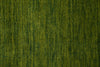 Load image into Gallery viewer, 9 x 12 Green Plain Solid Color Handmade Contemporary Gabbeh Rug #F-4537