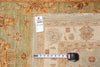 Load image into Gallery viewer, 4 x 17.9 Feet Long Wide Handmade Runner Green Gold #PIX-10484