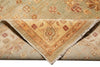Load image into Gallery viewer, 4 x 17.9 Feet Long Wide Handmade Runner Green Gold #PIX-10484
