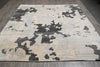 Load image into Gallery viewer, 9 x 11.9 Handmade Modern Quality Rug Wool and Silk #F-4538