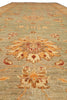 Load image into Gallery viewer, 4 x 17.9 Feet Long Wide Handmade Runner Green Gold #PIX-10484