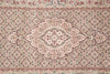 Load image into Gallery viewer, 2.7 x 13.8 LIGHT GREEN High Quality Handmade Runner Wool and Silk Mahi Tabriz #PIX-6984