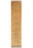 Load image into Gallery viewer, 2.8 x 15.7 Feet Long Golden Handmade Oushak Runner Natural Wool