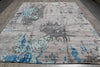 Load image into Gallery viewer, 9 x 12 Quality Handmade Contemporary Rug Wool and Silk #F-4540