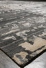 Load image into Gallery viewer, 10 x 13.9 Modern Handmade Wool and Silk Quality Rug Gray #F-4541