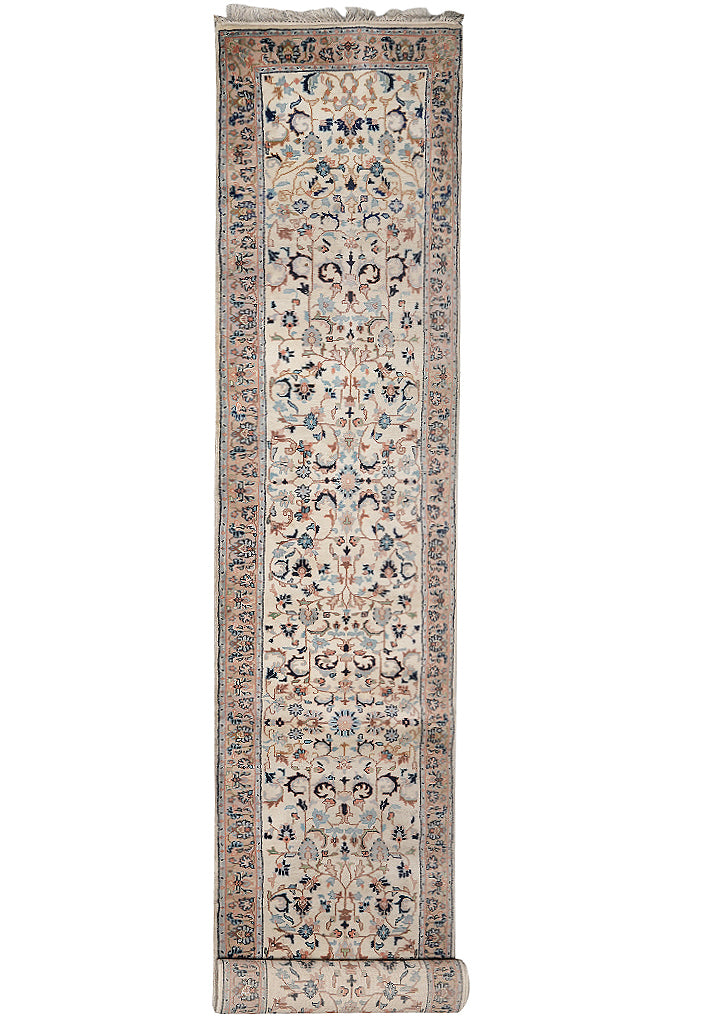 2.6 x 15 Feet  Kashan New Handmade Runner