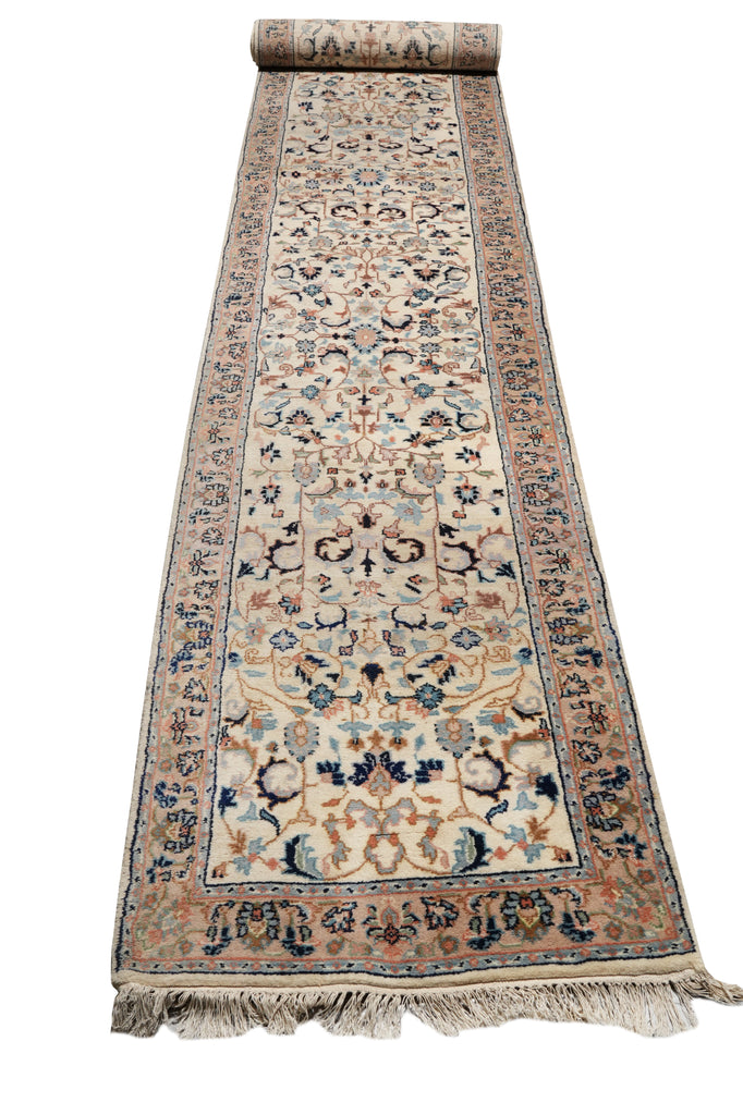 2.6 x 15 Feet  Kashan New Handmade Runner