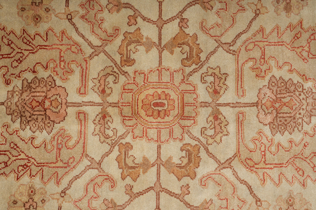 6 x 8.8 Chobi Peshawar Soltanabad Handmade Wool Area Rug PIX-18845