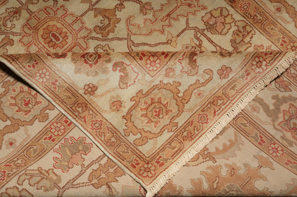 6 x 8.8 Chobi Peshawar Soltanabad Handmade Wool Area Rug PIX-18845