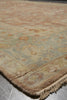Load image into Gallery viewer, 8.4 x 15.7 Rare Odd Size Wool Handmade Rug Rust Green #F-4543