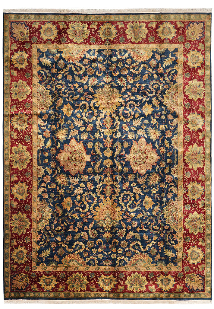 10 x 14  Dense Lustrous Wool Beautiful Jaipur Rug
