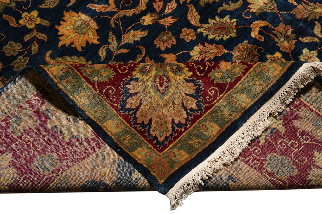 10 x 14  Dense Lustrous Wool Beautiful Jaipur Rug #PIX-926