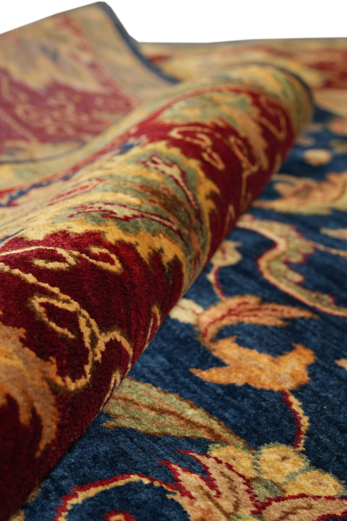 10 x 14  Dense Lustrous Wool Beautiful Jaipur Rug #PIX-926