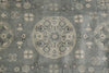 Load image into Gallery viewer, 9 x 12 New Handmade Chotan Rug Low Wool Pile Gray Sage #F-4545