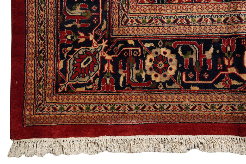 9.9 x 14 Persian Abadeh Herati Rug #PIX-962