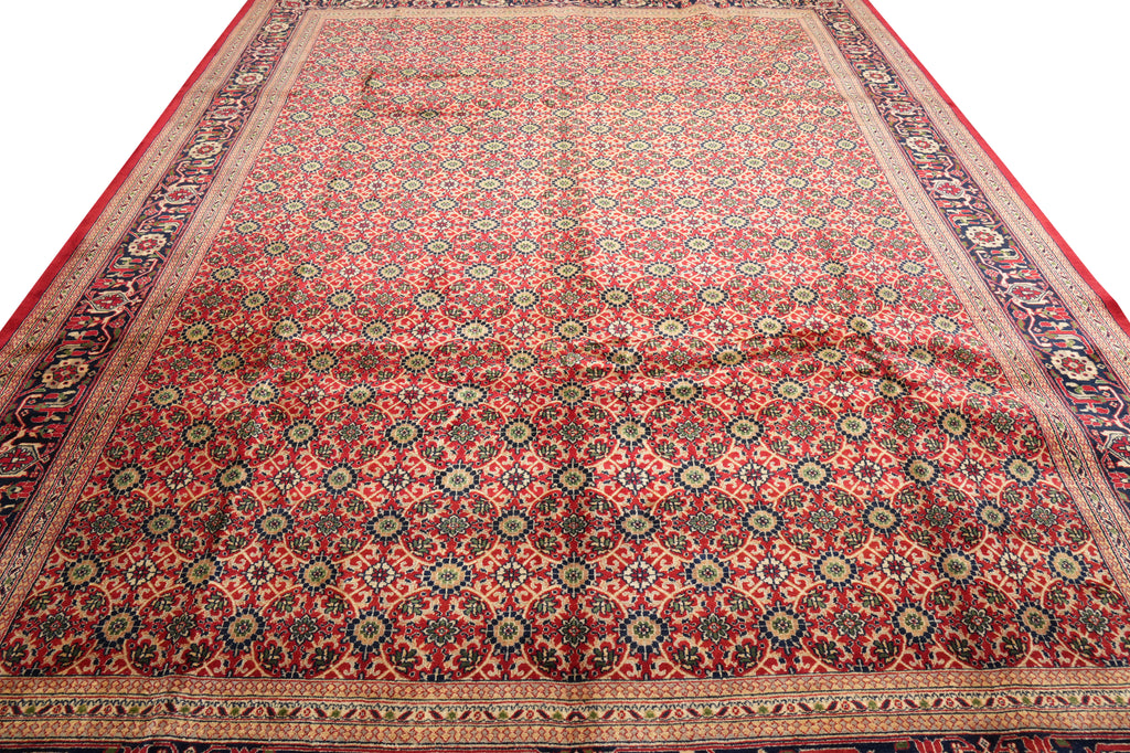 9.9 x 14 Persian Abadeh Herati Rug #PIX-962