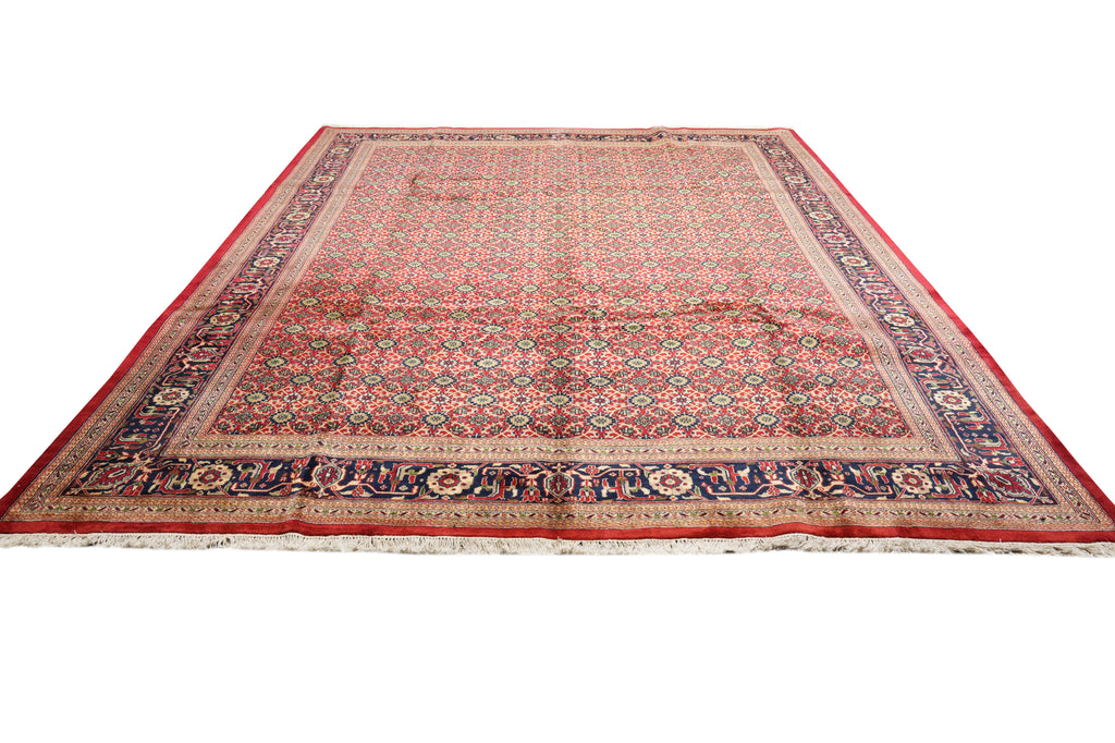 9.9 x 14 Persian Abadeh Herati Rug