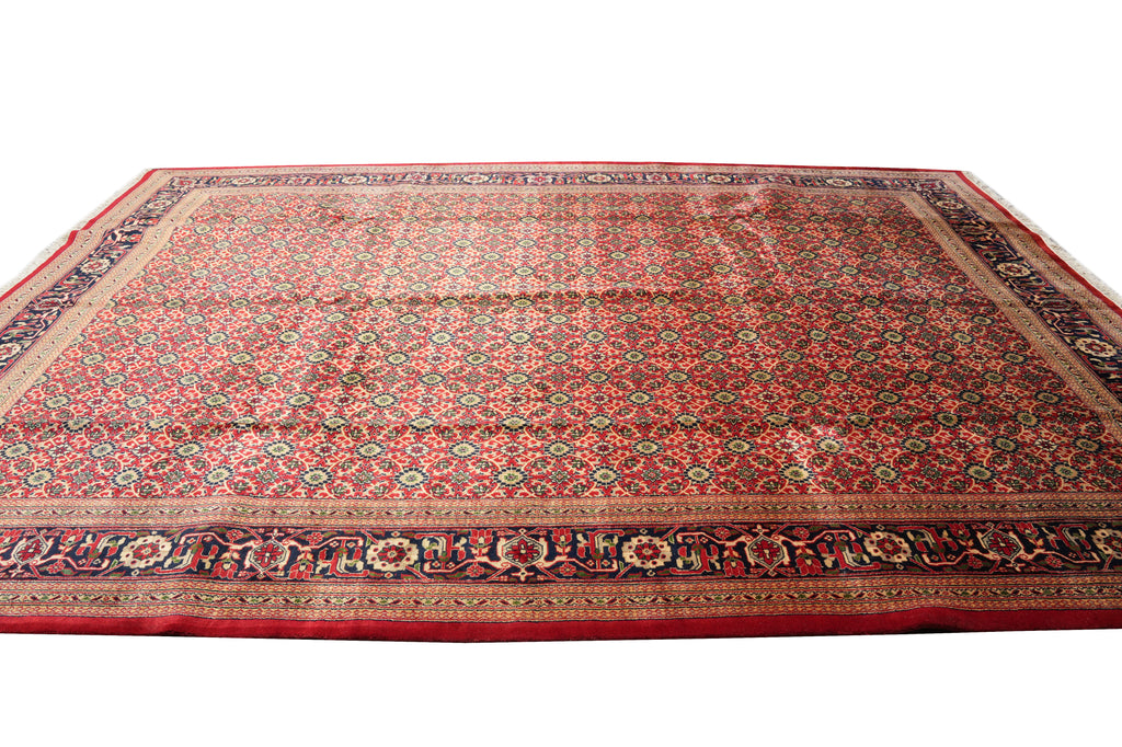 9.9 x 14 Persian Abadeh Herati Rug #PIX-962