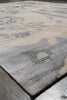 Load image into Gallery viewer, 8 x 10 Beige Gray Handmade Wool and Silk Contemporary Rug #F-4546