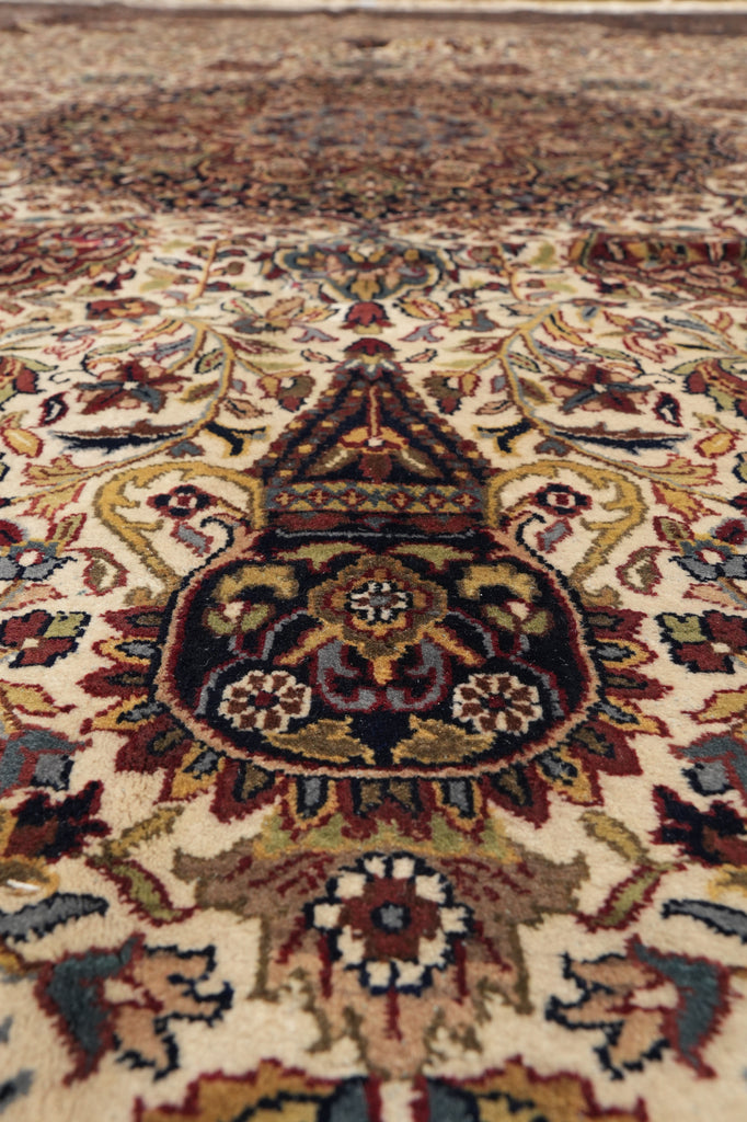10 x 14 High Quality Handmade India Sheikh Safi Tabriz Rug #PIX-10247
